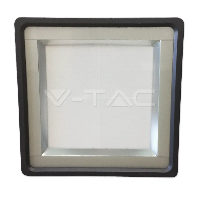 V-Tac 1000W LED Floodlight Black Body White Mean Well