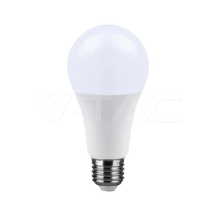 V-Tac LED Bulb CREE CHIP 15W E27 A60 Thermoplastic 6400K