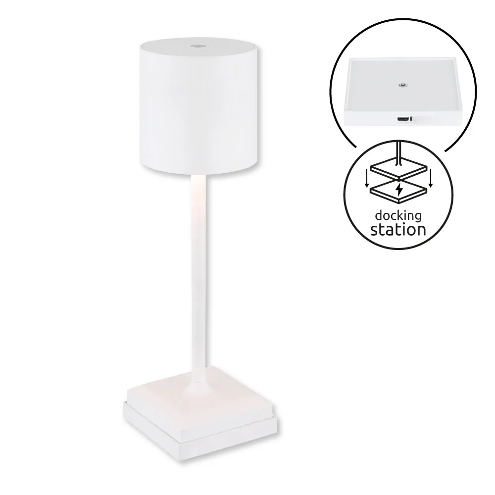 Globo DIXON table lamp - plastic white matt - plastic white matt