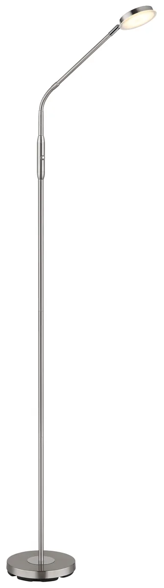 Globo SILVIO Floor lamp - metal nickel matt - metal nickel matt