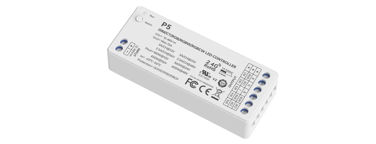 LTECH DIM/CT/RGB/RGBW/RGBCW LED Controller P5