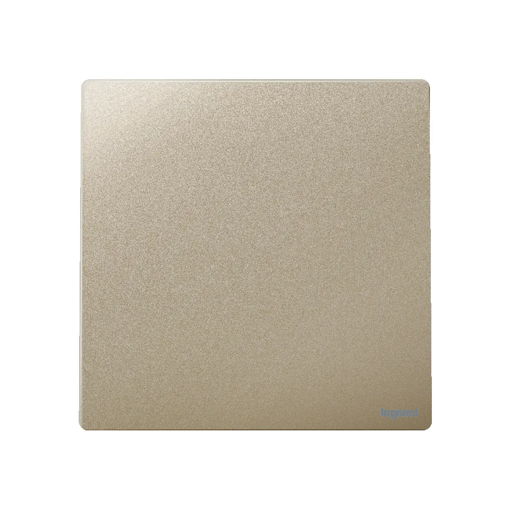 Legrand Mallia Senses 1 Gang 1 Way Switch 16Ax Champagne