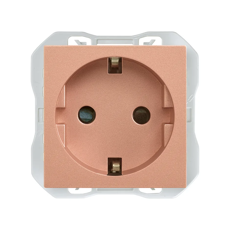 Simon Schuko socket outlet 16A 250 V~ with screw terminal system copper Simon 270