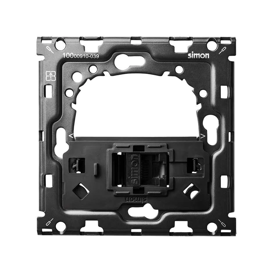 Simon Back kit for 1 computer connector RJ45 category 6 UTP with adapter Simon 100
