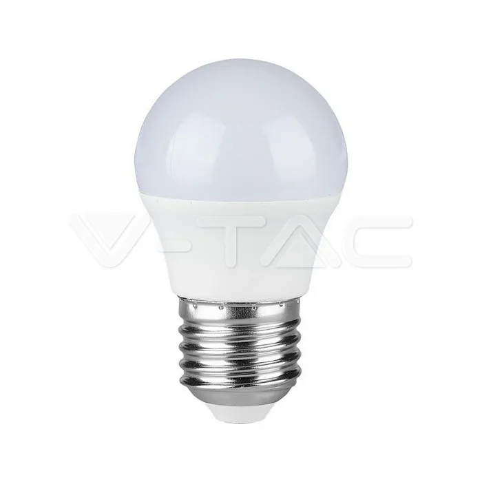 V-Tac LED Bulb 4.5W E27 G45 3000K 6pcs/pack