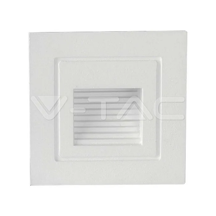 V-Tac 3W LED Step Light White Body 3000K