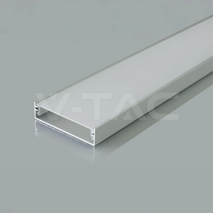 V-Tac LED Strip Mounting Kit With Diffuser Surface 2000*40*10mm