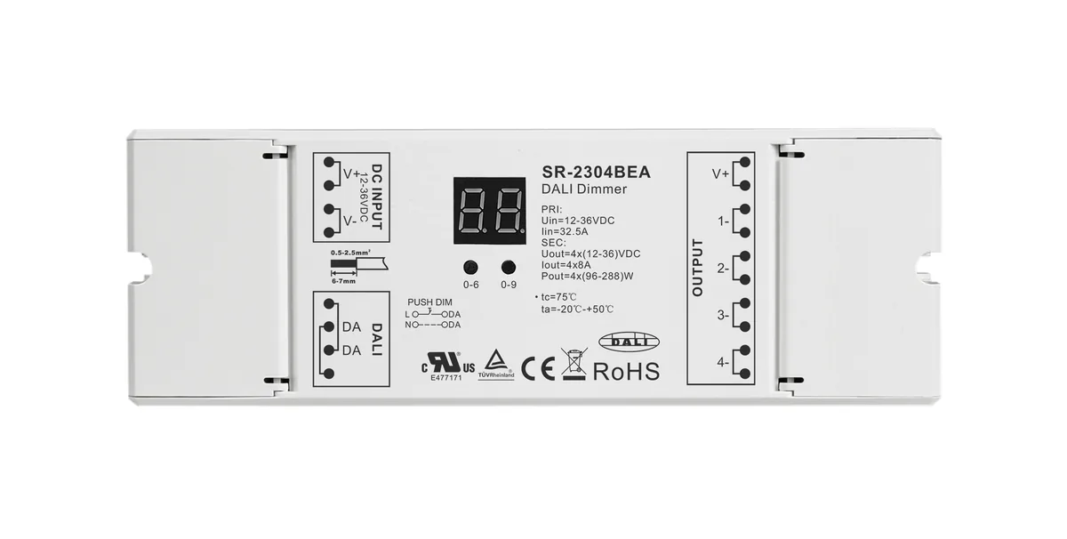 Constant Voltage DALI Dimmer SR-2304BEA-LED Driver