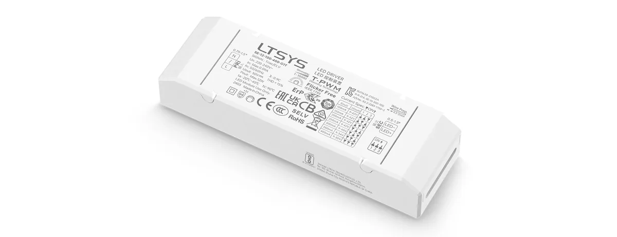 LTECH 12W 100-400mA CC Triac Driver SE-12-100-400-G1T