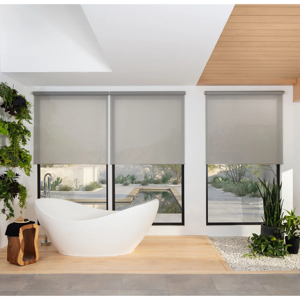 Lutron Palladiom Roller Shades - 35V Wired