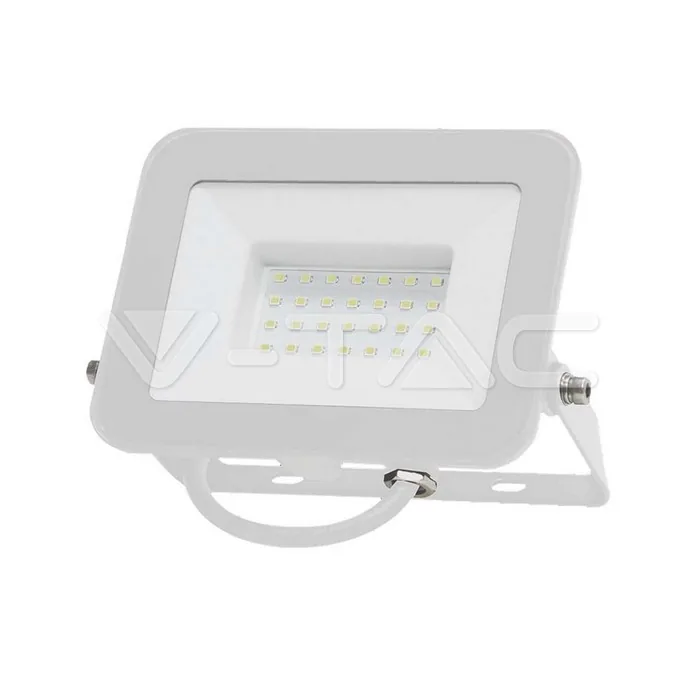 V-Tac 30W LED Floodlight SMD SAMSUNG Chip PRO-S White Body 6500K