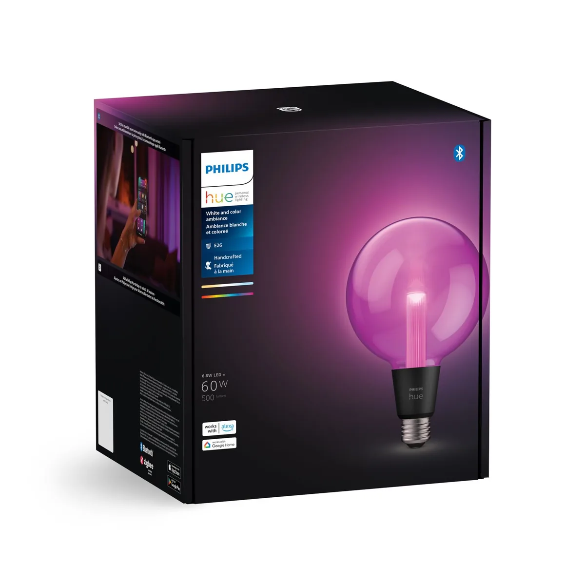 Signify Hue G40 E26 LED Bulb
