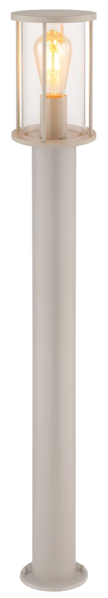 Globo GRACEY Outdoor Light - stainless steel sand colored matt - glass clear