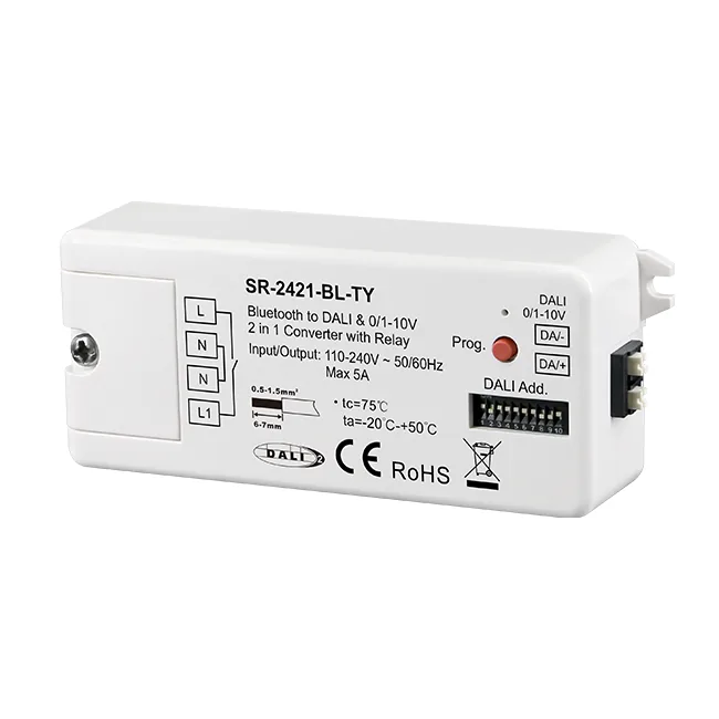 4 Key DALI Wall Switch Touch Panel SR-2422T4-DA2 Switches