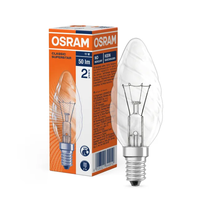 Ledvance CLAS BW CL 11 W 230…240 V E14