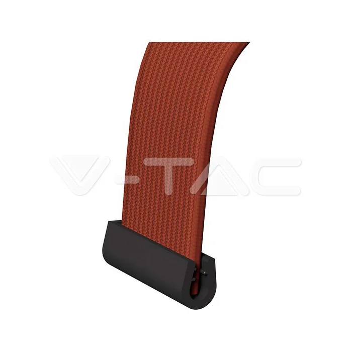 V-Tac Belt End Cap Single Wire Black Body