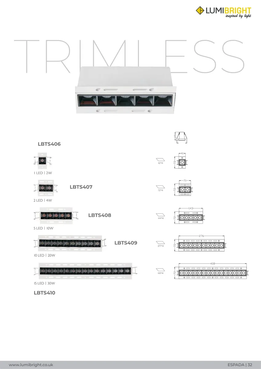 Lumibright Espada LBTS419 Downlight