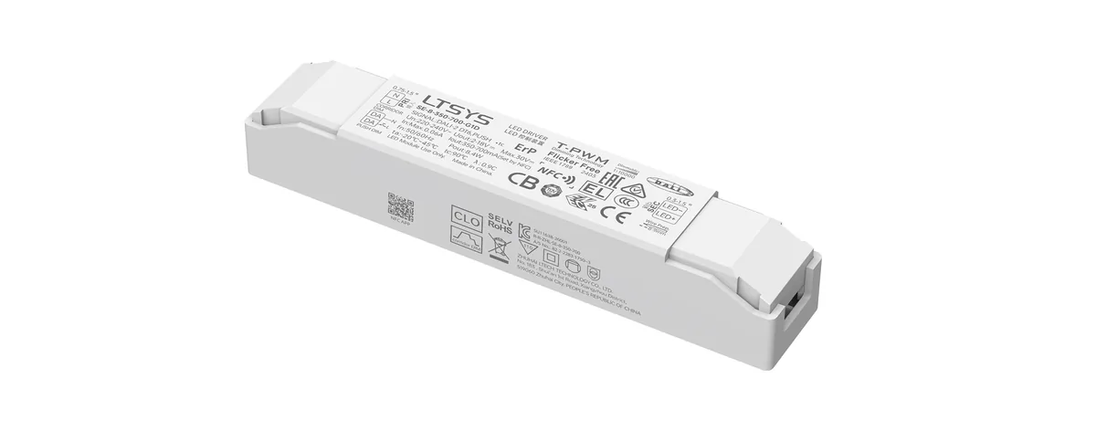 LTECH 8W 350-700mA Ultra small CC DALI-2 LED Driver SE-8-350-700-G1D