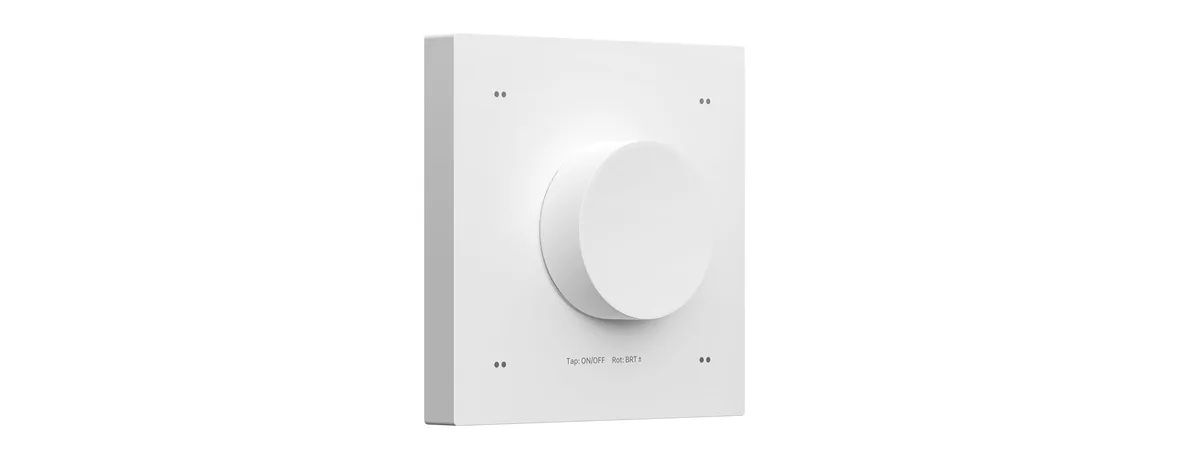 LTECH NFC programmable Matter-0-10V Knob Panel E6A-MA1