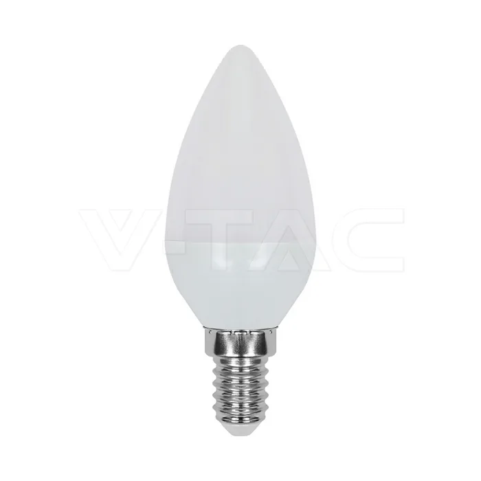 V-Tac 4.5W LED Candle Bulb E14 CREE Chip 4000K