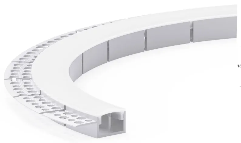 Lumibright Trimless Bendable LP.2013.DECO1 LED Profile