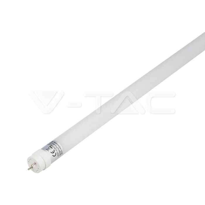 V-Tac LED Tube T8 18W 120 cm Nano Plastic Non Rotation 4000K