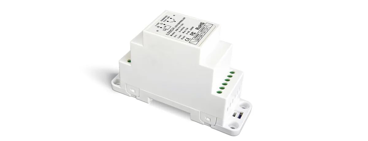 LTECH CV 0-10V 1-10V Dimming Driver DIN-711-12A_LTECH雷特