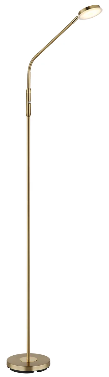 Globo SILVIO Floor lamp - metal brass-coloured matt - metal brass-coloured matt
