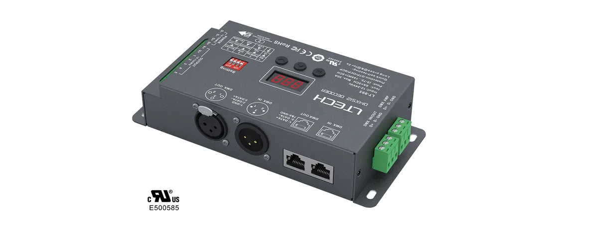 LTECH 5CH CV DMX Decoder LT-995