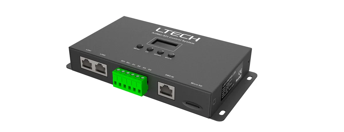 LTECH ArtNet-SPI Control System Artnet-SPI-8