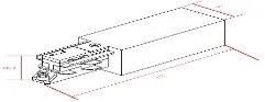 Lumibright 3-Phase DALI Track System 3460822 DALI Controller