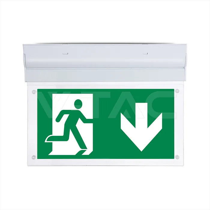 V-Tac 2W LED Emergency Exit Light CREE CHIP 6000K
