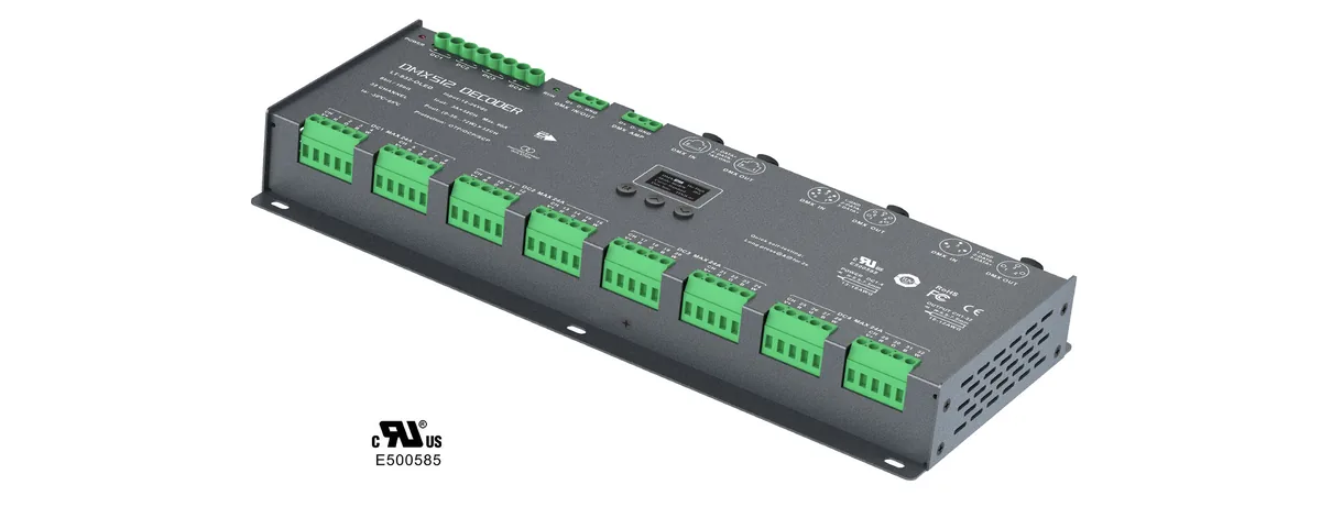 LTECH 32CH CV DMX Decoder LT-932-OLED