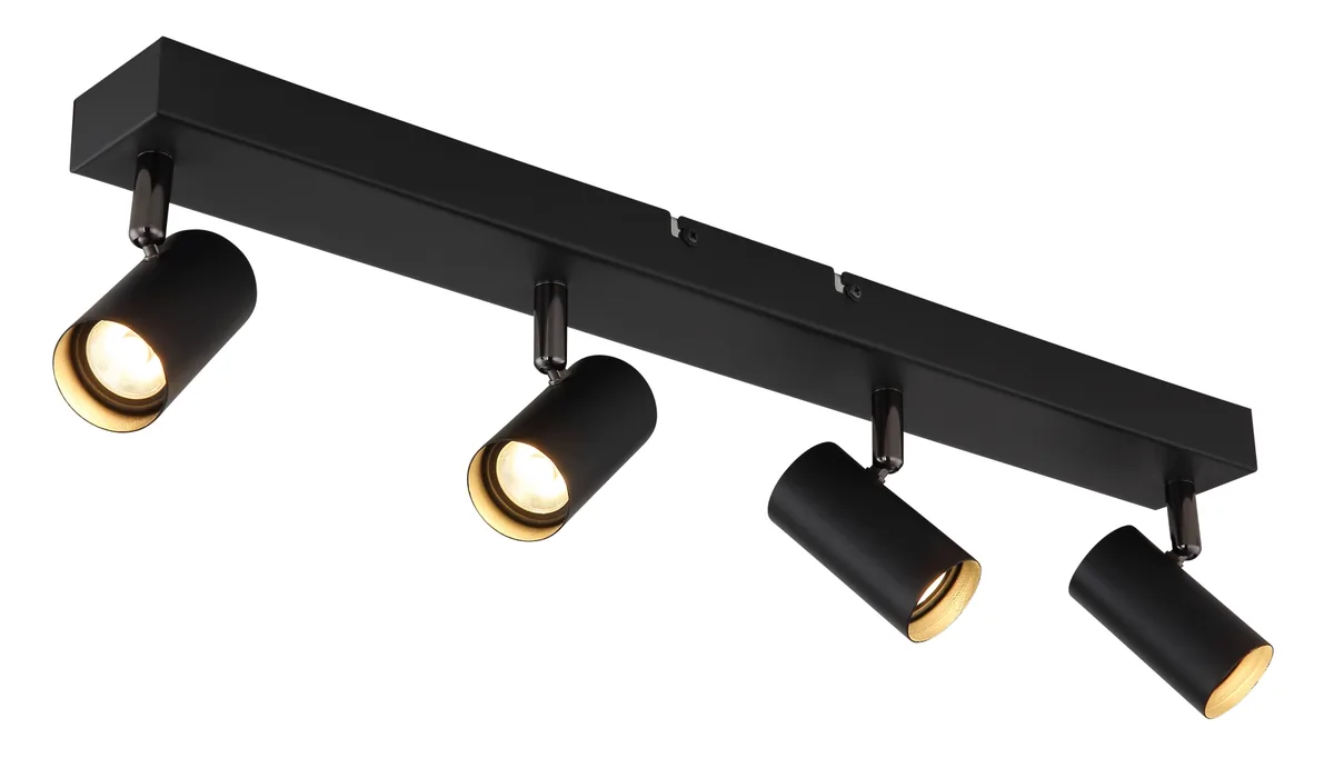 Globo ESTE spotlights - metal black matt - aluminium black matt