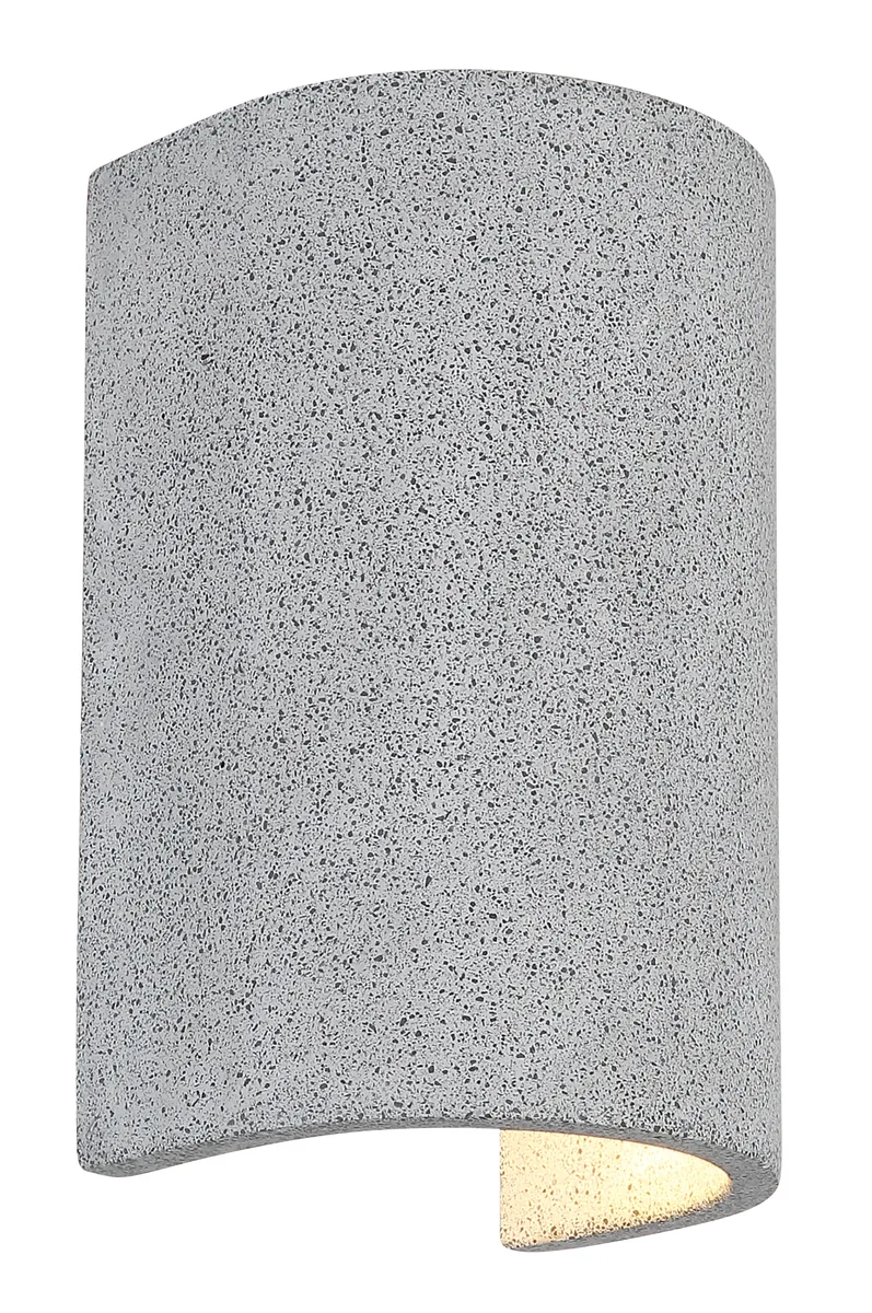 Globo FERGUSON Outdoor Light - aluminium die-cast white matt - cement light grey