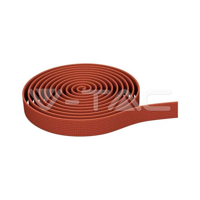 V-Tac Fabric Track 10m/Roll Begonia Red Body