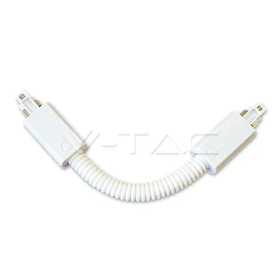V-Tac Flexible Joint 4 Line Track White