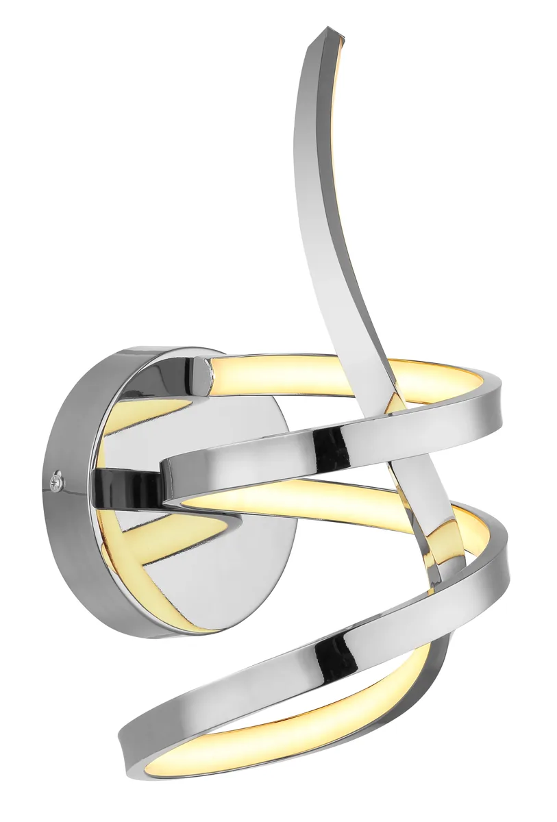 Globo IDUNA ceiling light - metal chromed - aluminium chromed