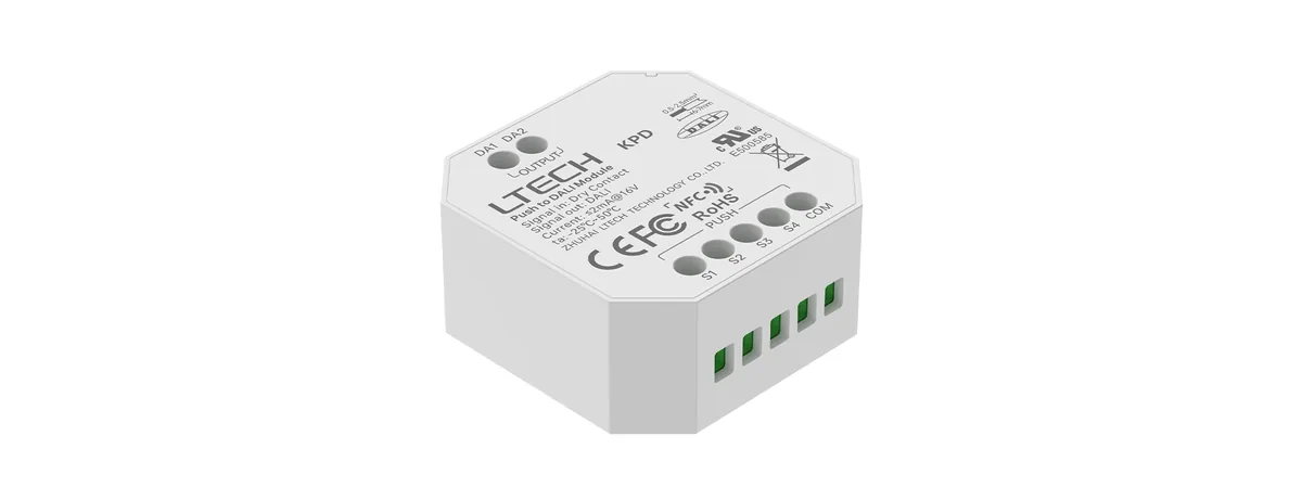 LTECH Push to DALI Module KPD