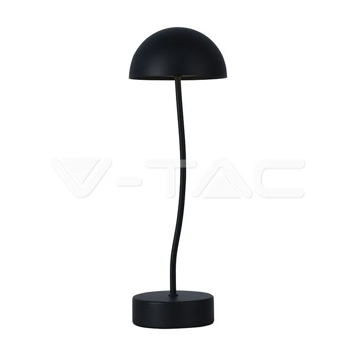 V-Tac 3W LED Table Lamp 3000K Black Body