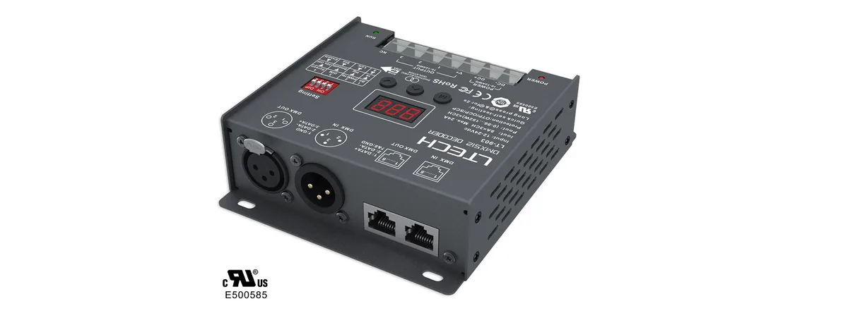 LTECH 3CH CV DMX Decoder LT-903