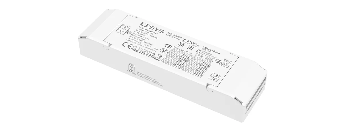LTECH 30W 150-900mA CC Triac Driver SE-30-150-900-G1T