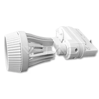 V-Tac GU10 Fitting 4 Line Track White Body