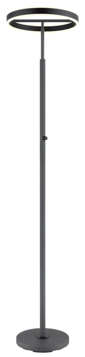 Globo EMANUEL uplight - metal anthracite - aluminium black matt