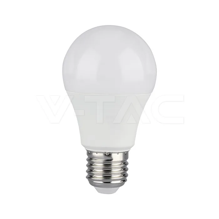 V-Tac LED Bulb CREE CHIP 8.5W E27 A60 Thermoplastic 6400K
