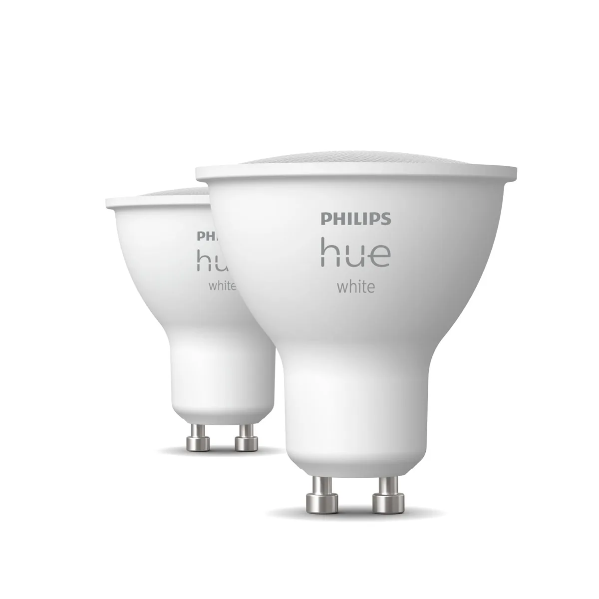 Signify Hue 2-pack GU10 LED Bulbs - White