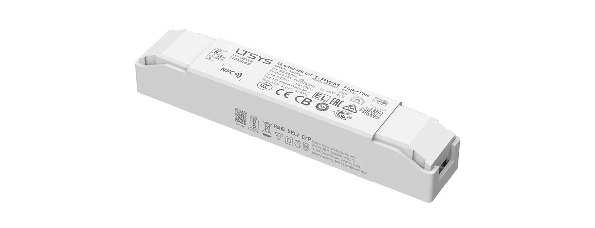 LTECH 6W 100-450mA CC Triac Ultra small LED Driver SE-6-100-450-G1T