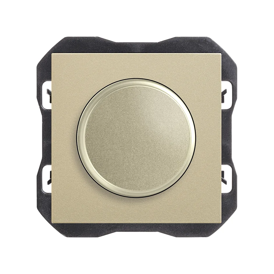 Simon 2-wire phase-cut dimmer switch 230 V~ champagne Simon 270