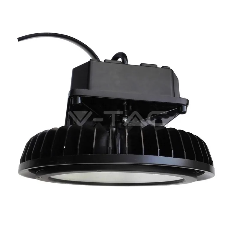 V-Tac 500W LED High Bay Meanwell Dimmable Driver Black Body White