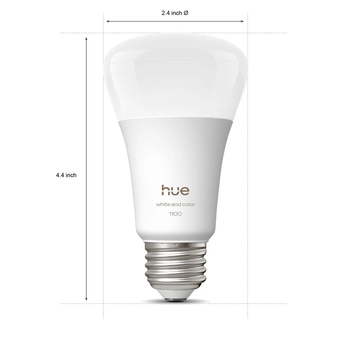 Signify Hue White and color ambiance 75W A19- E26 smart bulb